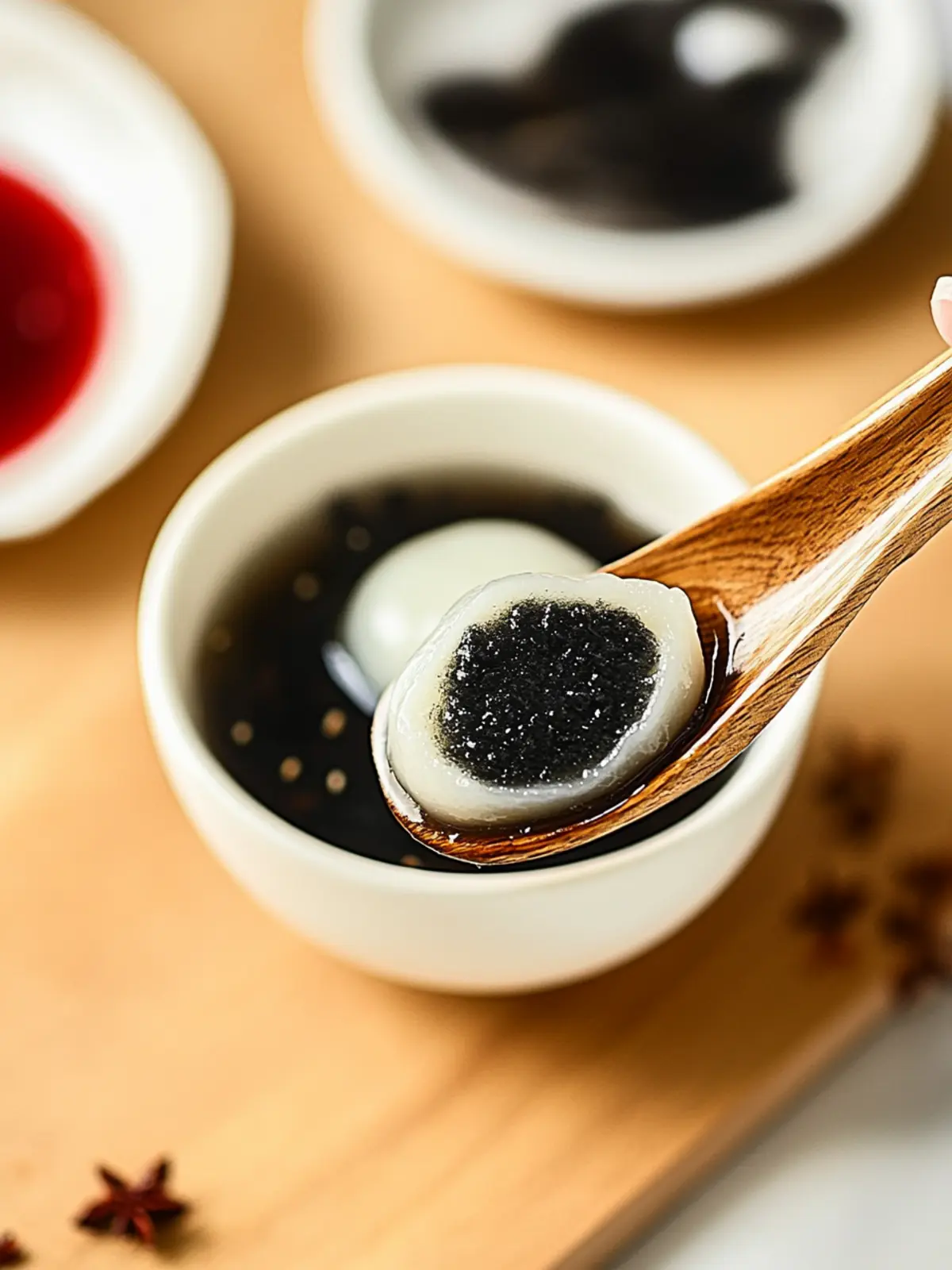 Black Sesame Tang Yuan