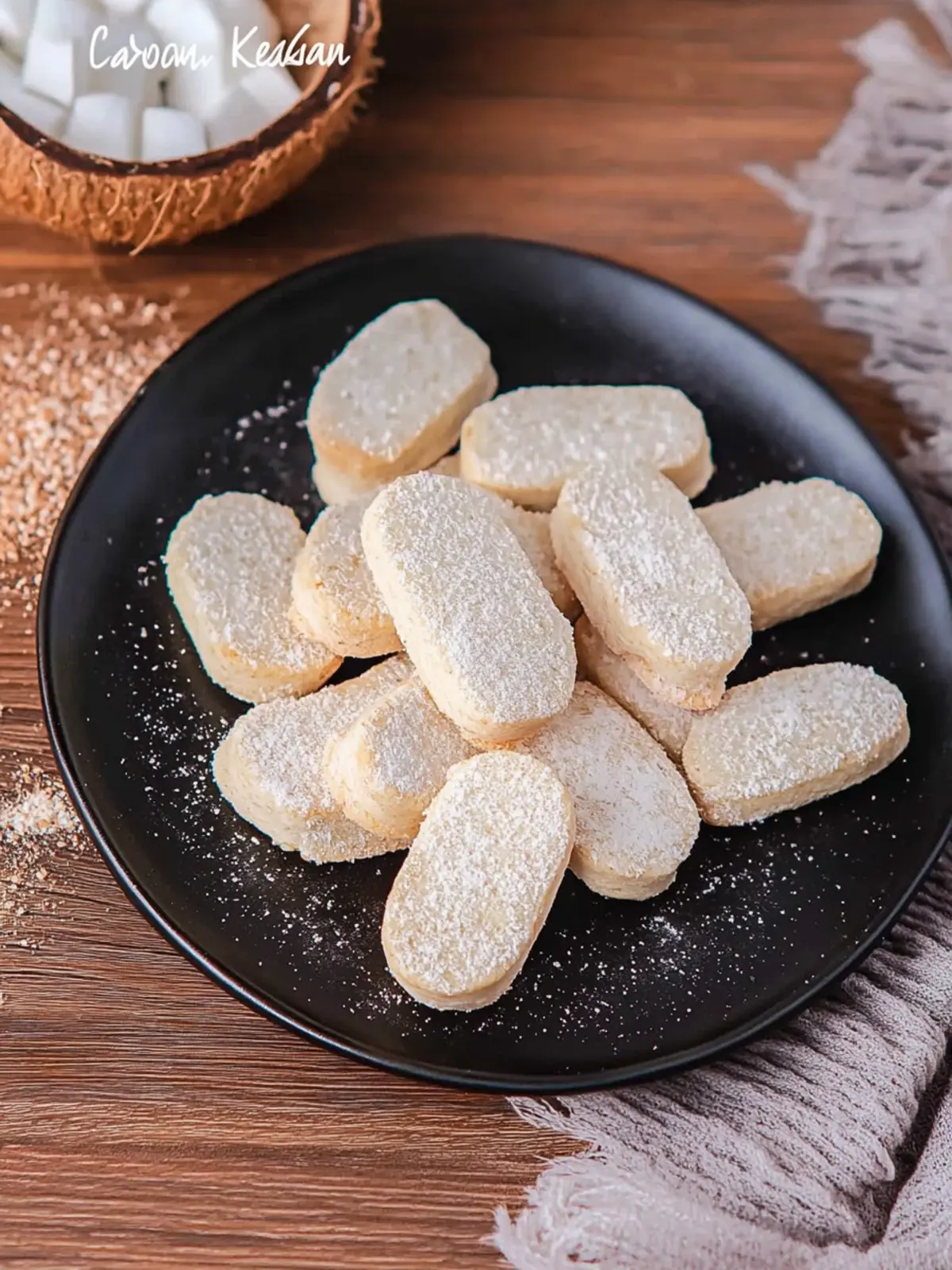 Coconut Cookies (Sagon Kelapa)