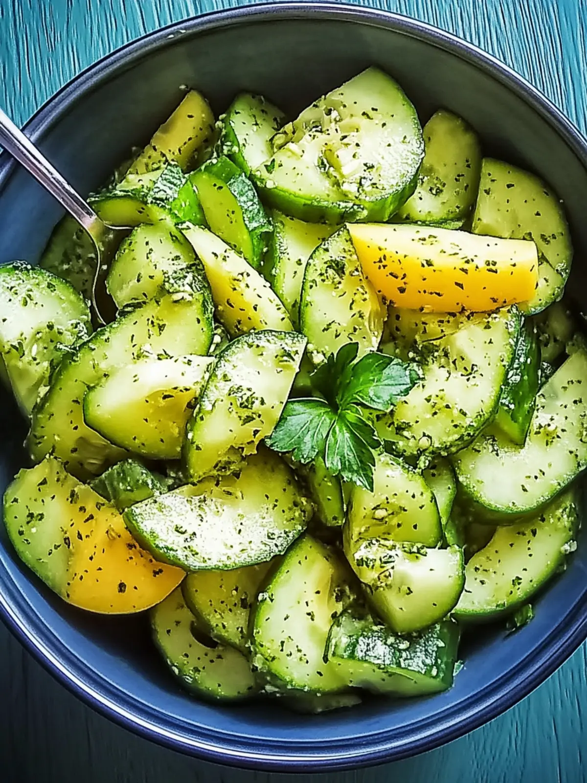 Avocado Cucumber Salad