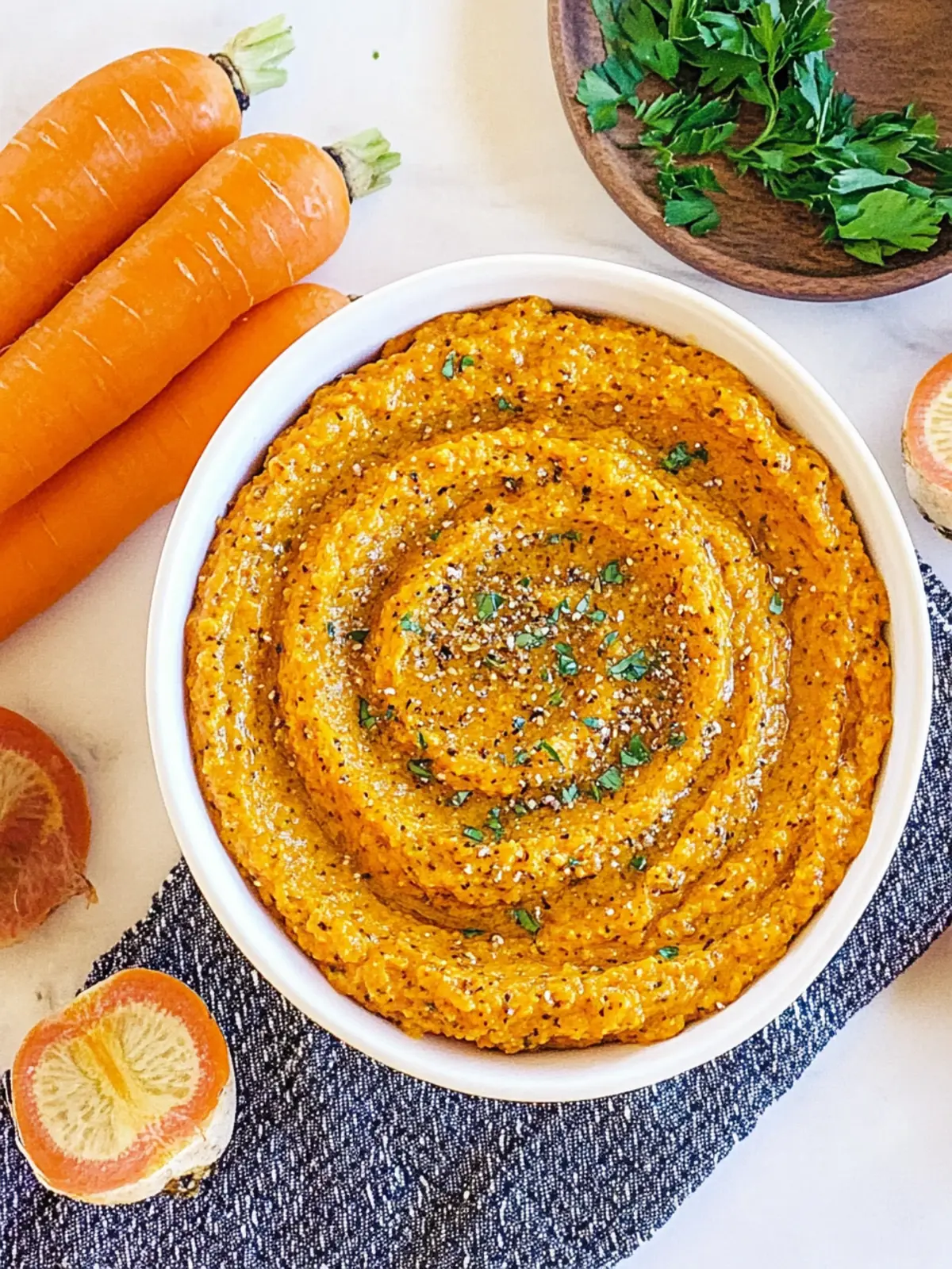 Easy Smoky Carrot Dip