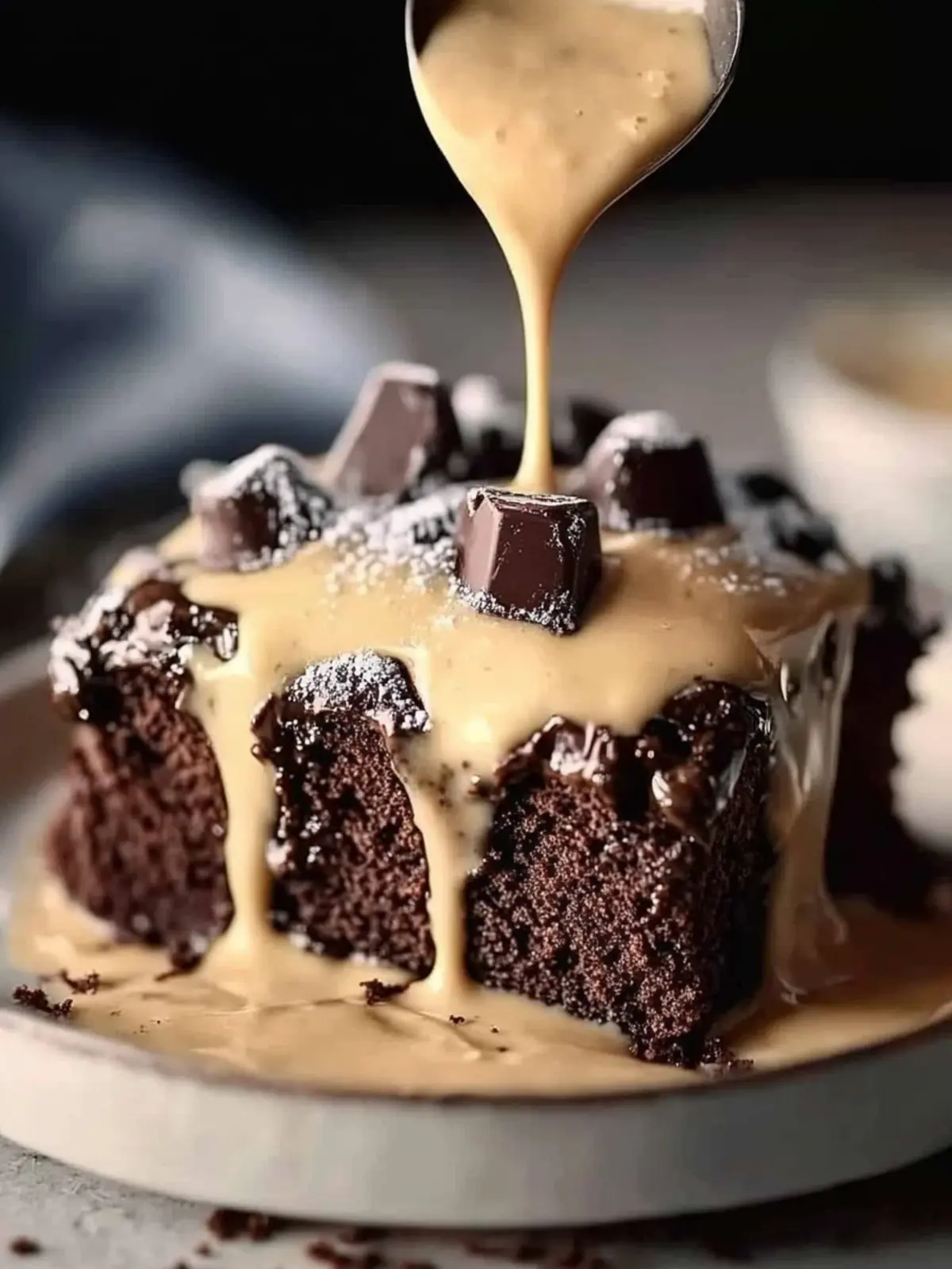 Mexican Chocolate Milk Cake