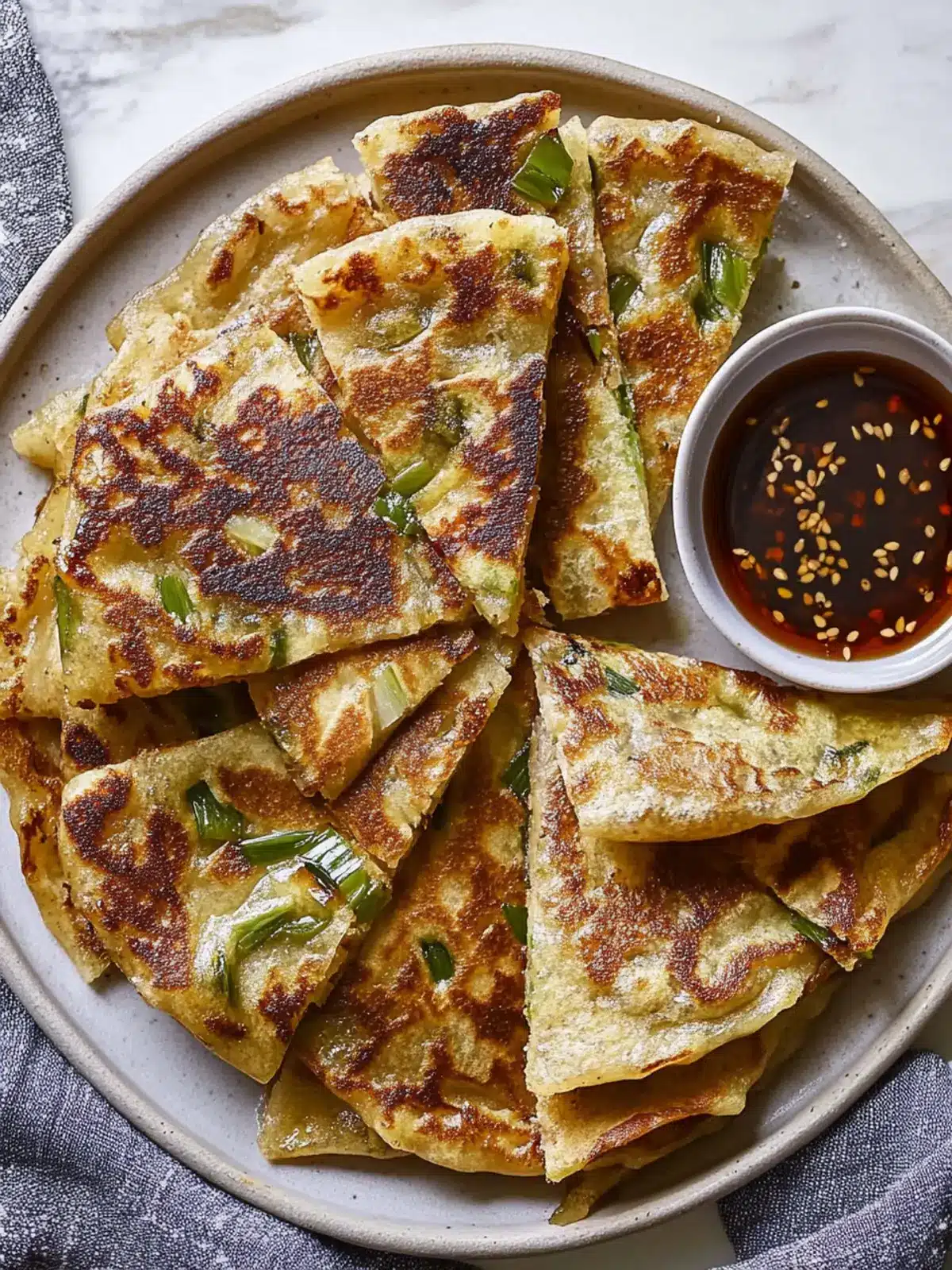 Extra-Flaky Scallion Pancakes