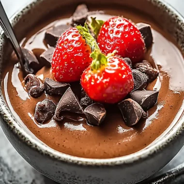 Chocolate Protein Pudding