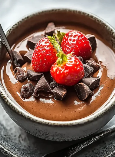 Chocolate Protein Pudding