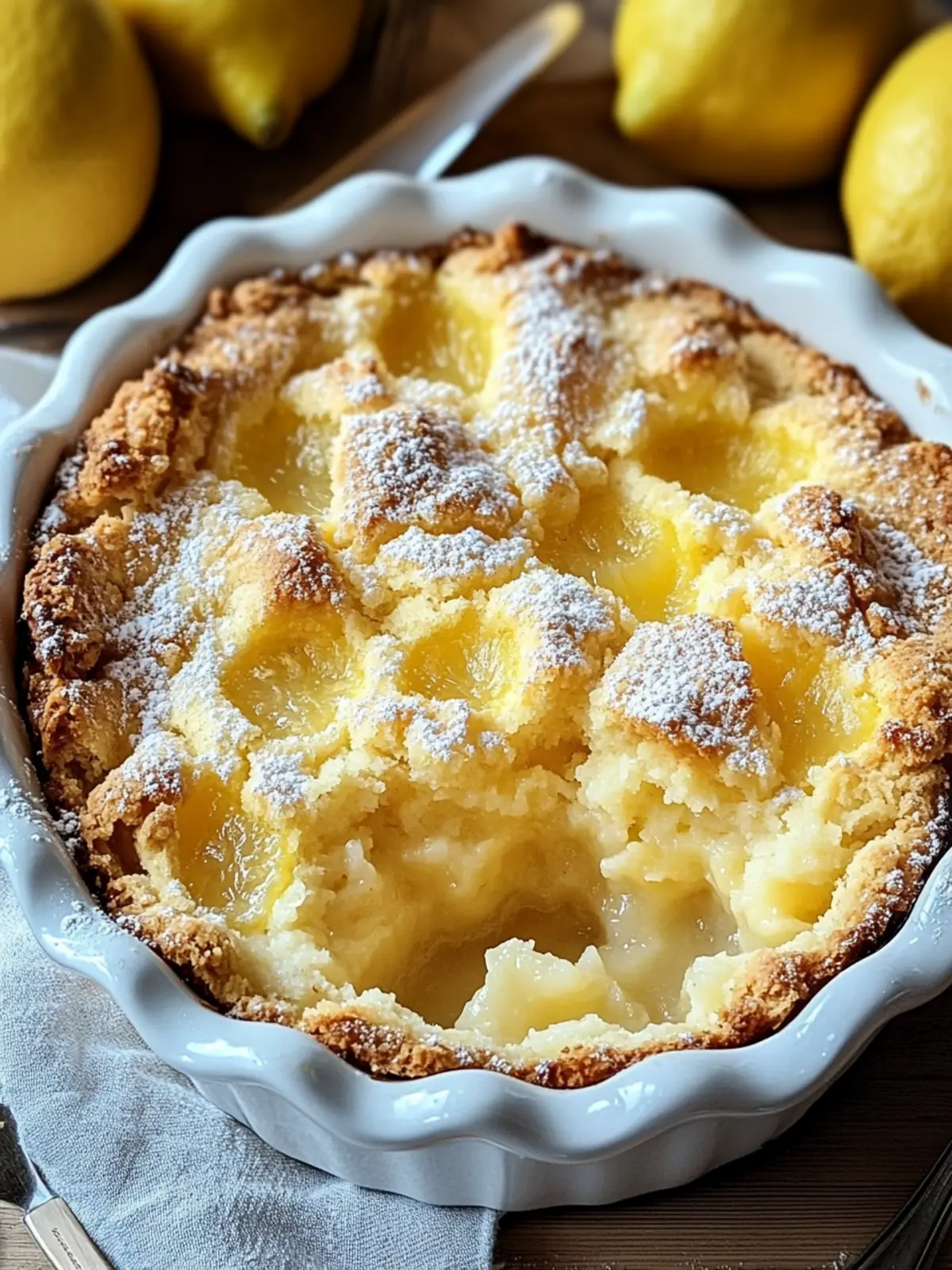 Delicious Magic Lemon Cobbler for Quick Comfort Food Bliss 4 Magic Lemon Cobbler