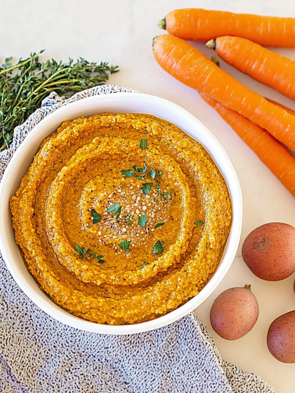 Easy Smoky Carrot Dip