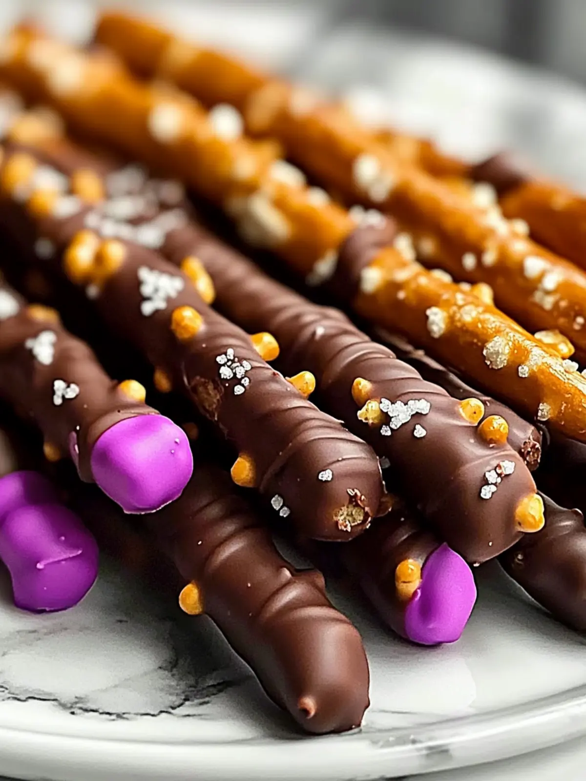 Irresistible Chocolate-Dipped Pretzel Rods in Just 5 Minutes 3 Chocolate-Dipped Pretzel Rods
