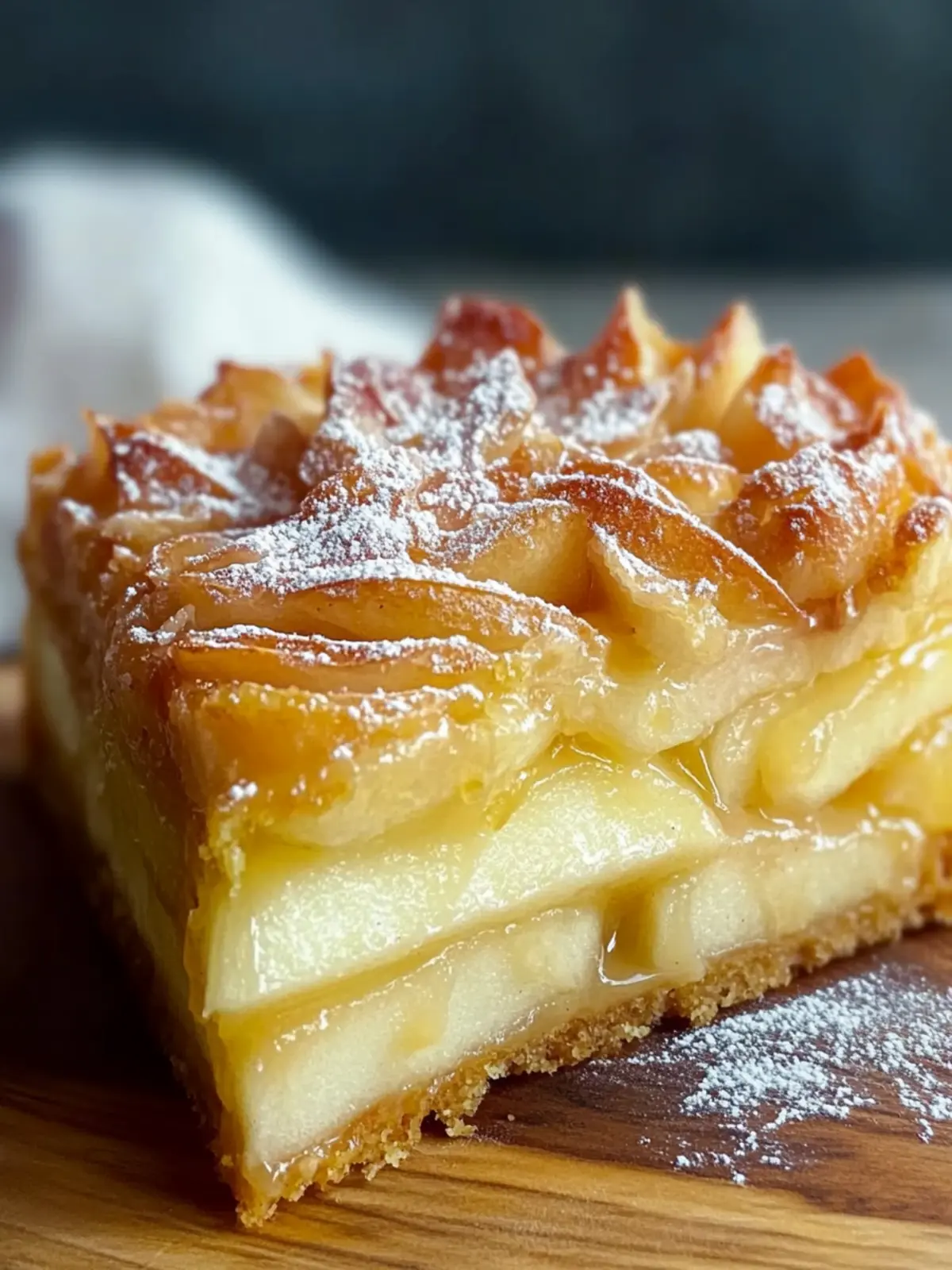 French Apple Invisible Cake