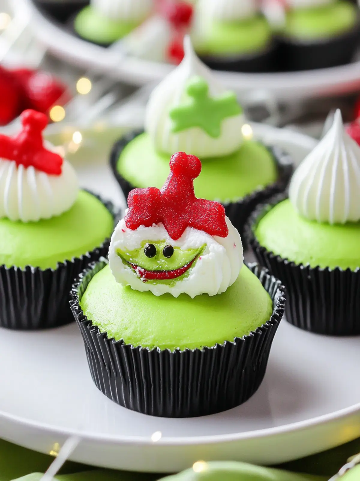 Grinch Mini Cheesecakes That Steal the Holiday Show 2 Grinch Mini Cheesecakes