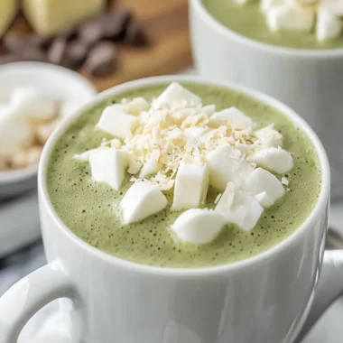 Matcha White Hot Chocolate