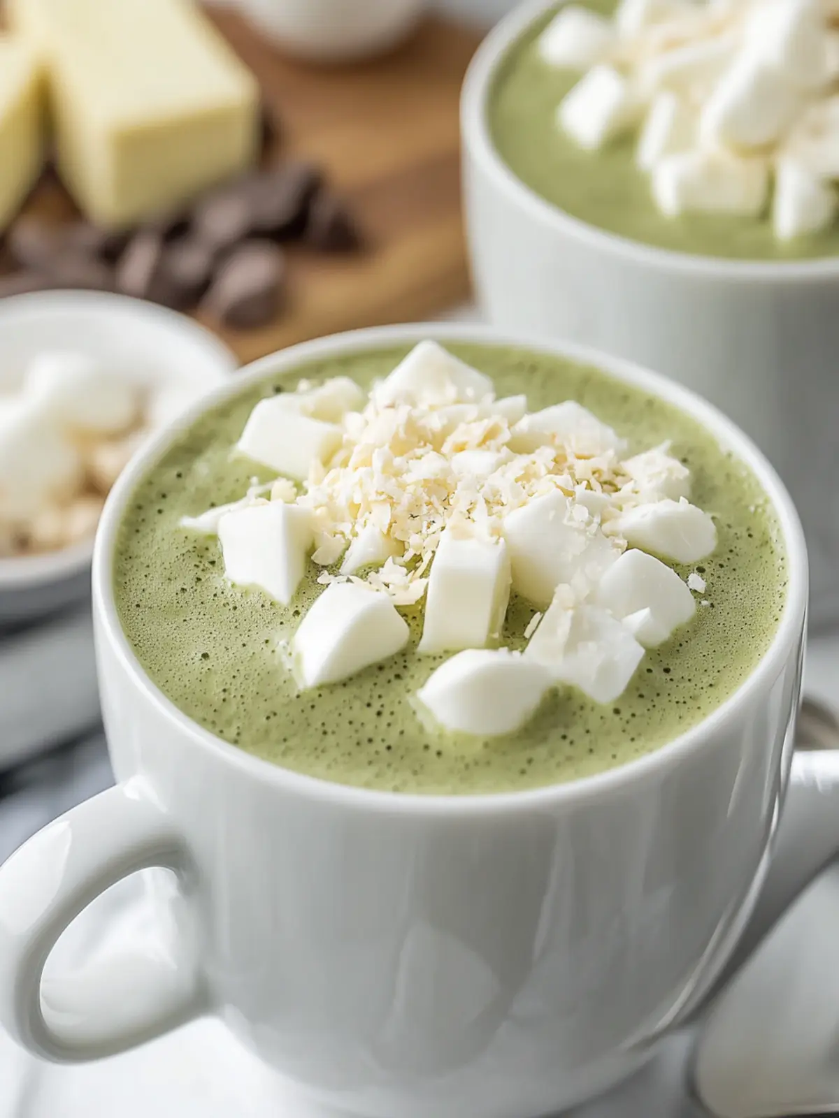 Luxurious Matcha White Hot Chocolate for Cozy Evenings 5 Matcha White Hot Chocolate