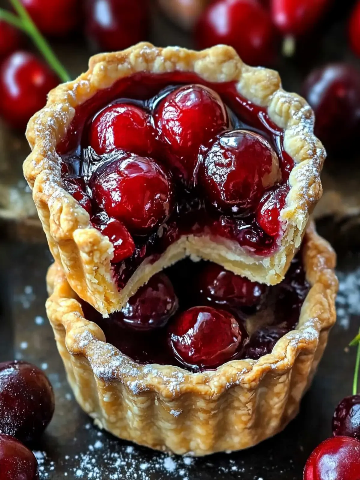 Mini Cherry Pies