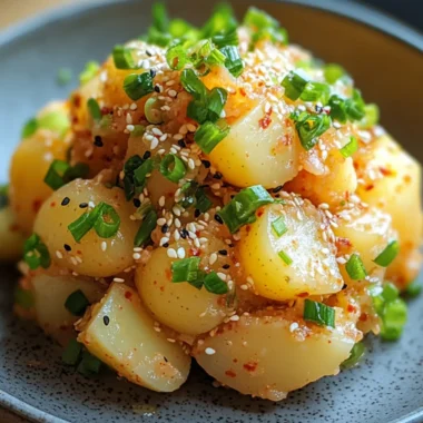 Korean Potato Salad (Gamja Salad)