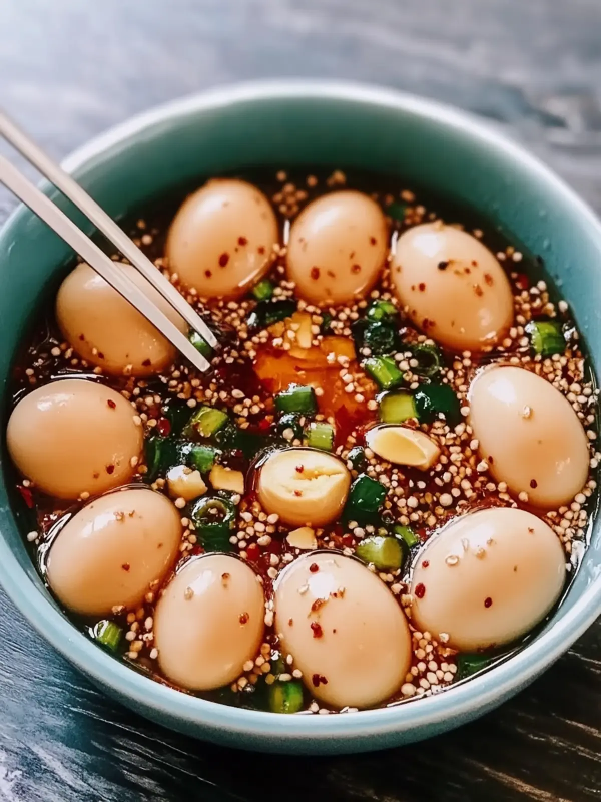 Korean Marinated Eggs