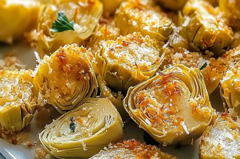 Parmesan Artichoke Hearts