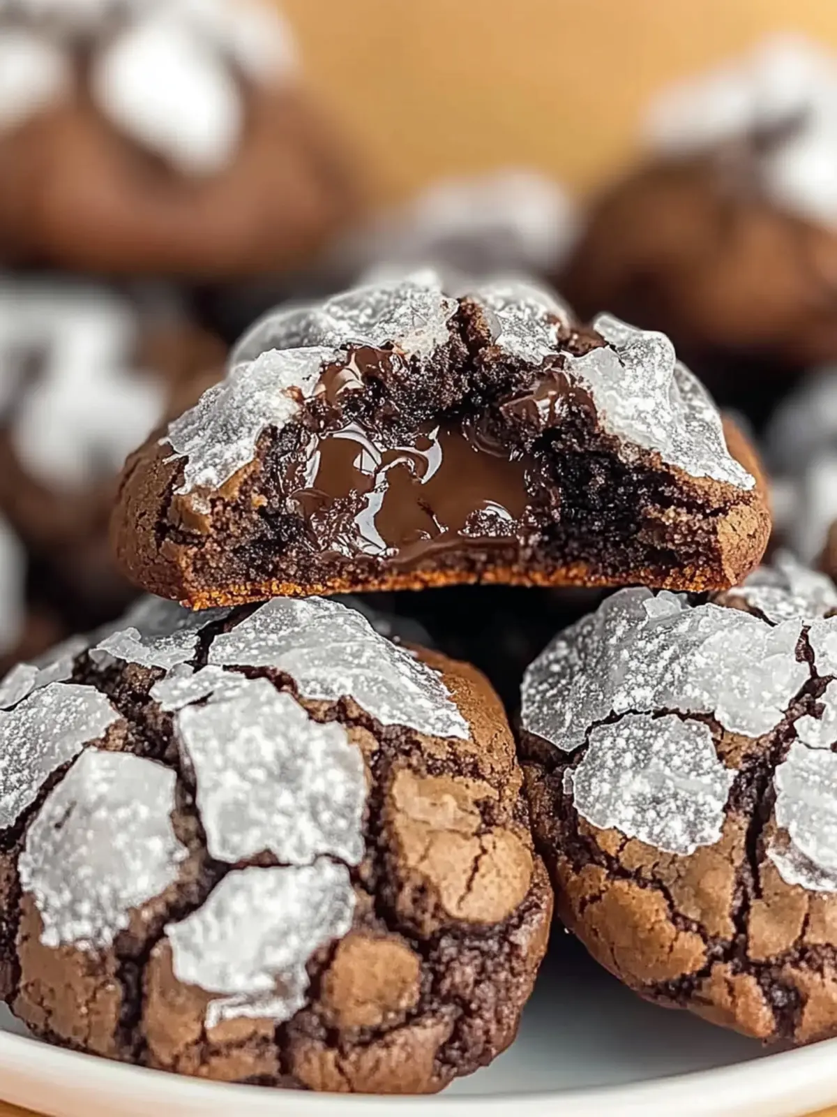 Decadent Chocolate Crinkle Blossom Cookies You Can't Resist 5 Chocolate Crinkle Blossom Cookies