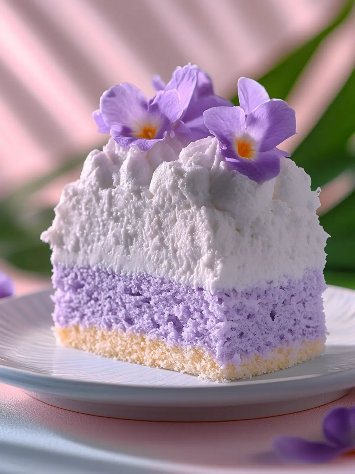 Taro Ube Cloud Cake: Delightfully Light Dessert for Everyone 2 Taro Ube Cloud Cake