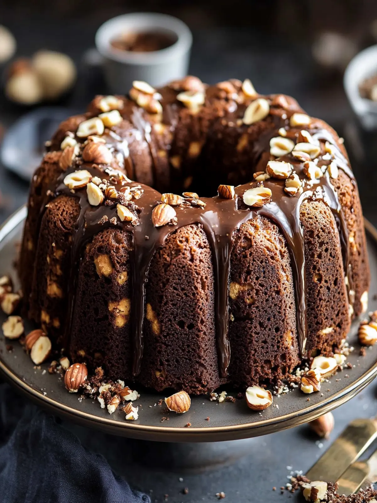 Hazelnut Bundt Cake