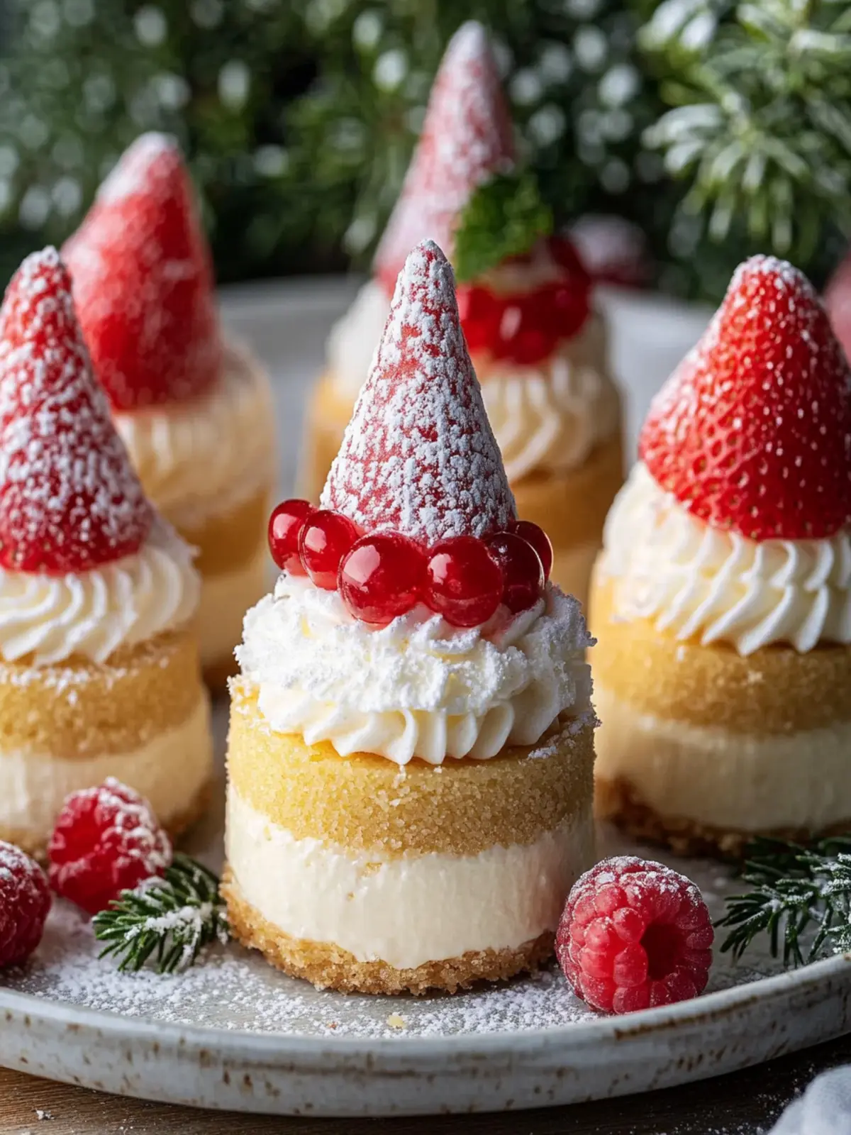 Gnome Mini Cheesecakes That Will Wow Your Holiday Guests 5 Gnome Mini Cheesecakes