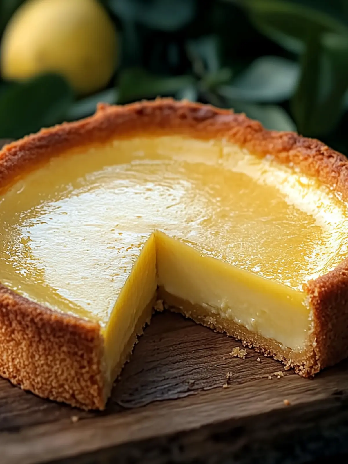 Grandma’s Lemon Custard Cake