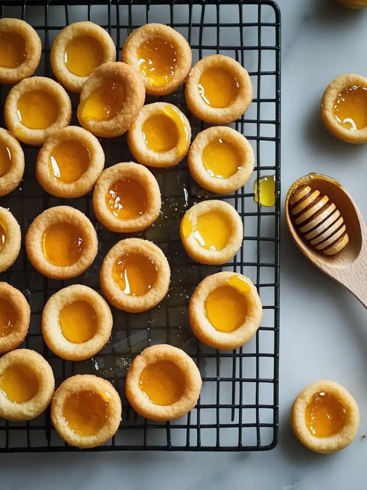 Yuzu Honey Cookies (Sweetened by Honey)