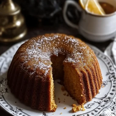 Moist Lekach Jewish Honey Cake