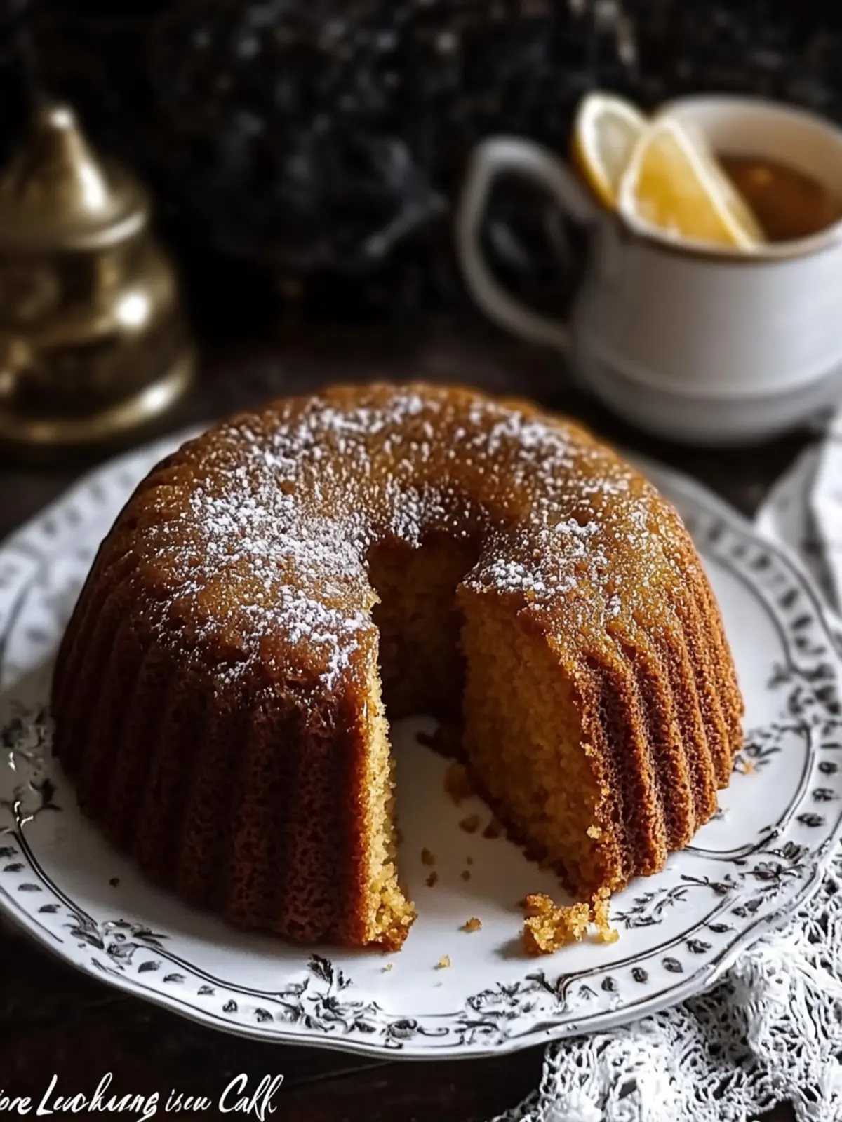 Moist Lekach Jewish Honey Cake