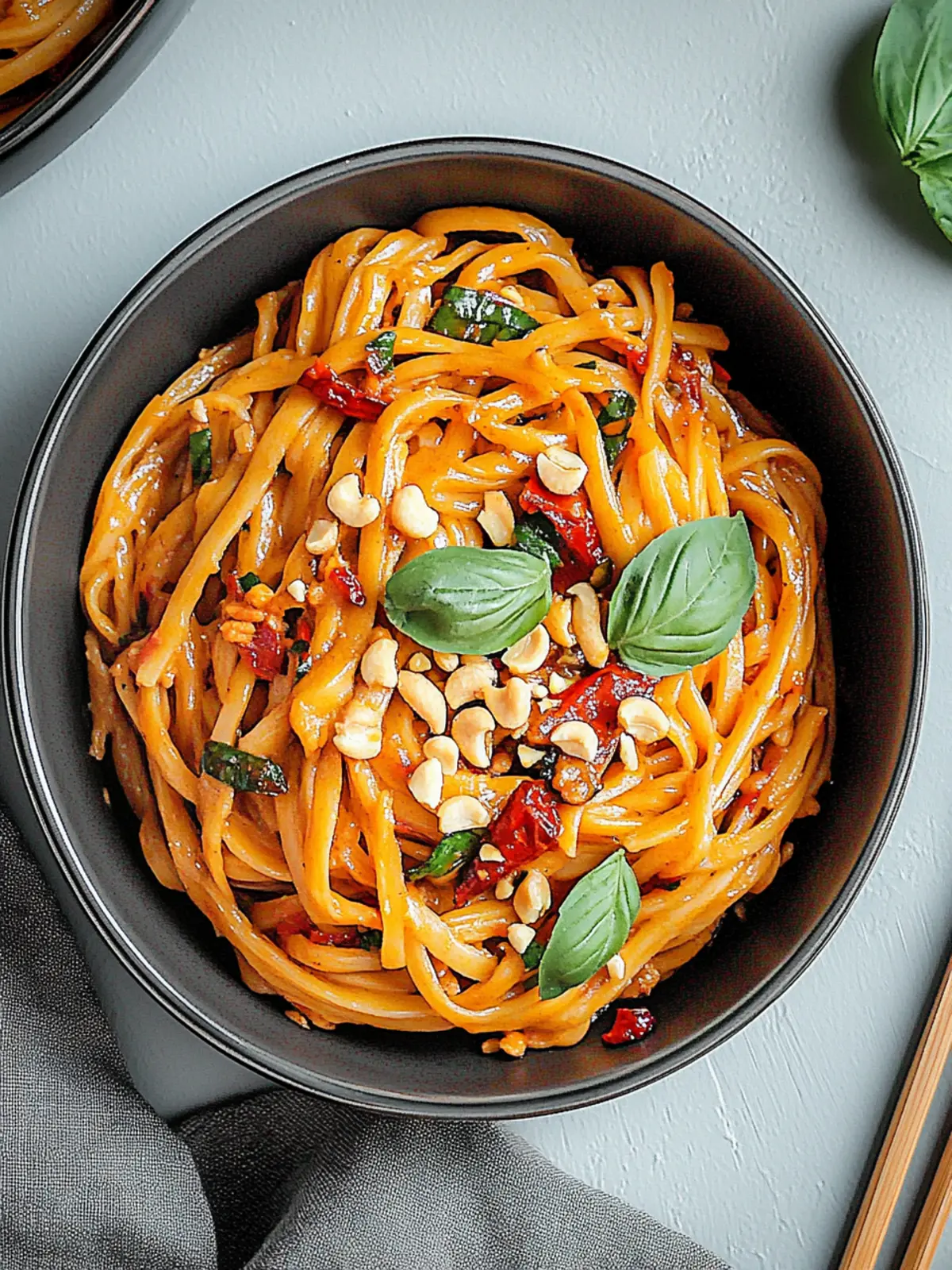 Chili Soy Noodle Stir Fry