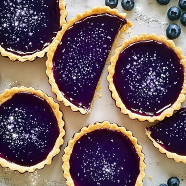 Blueberry Ganache Tart