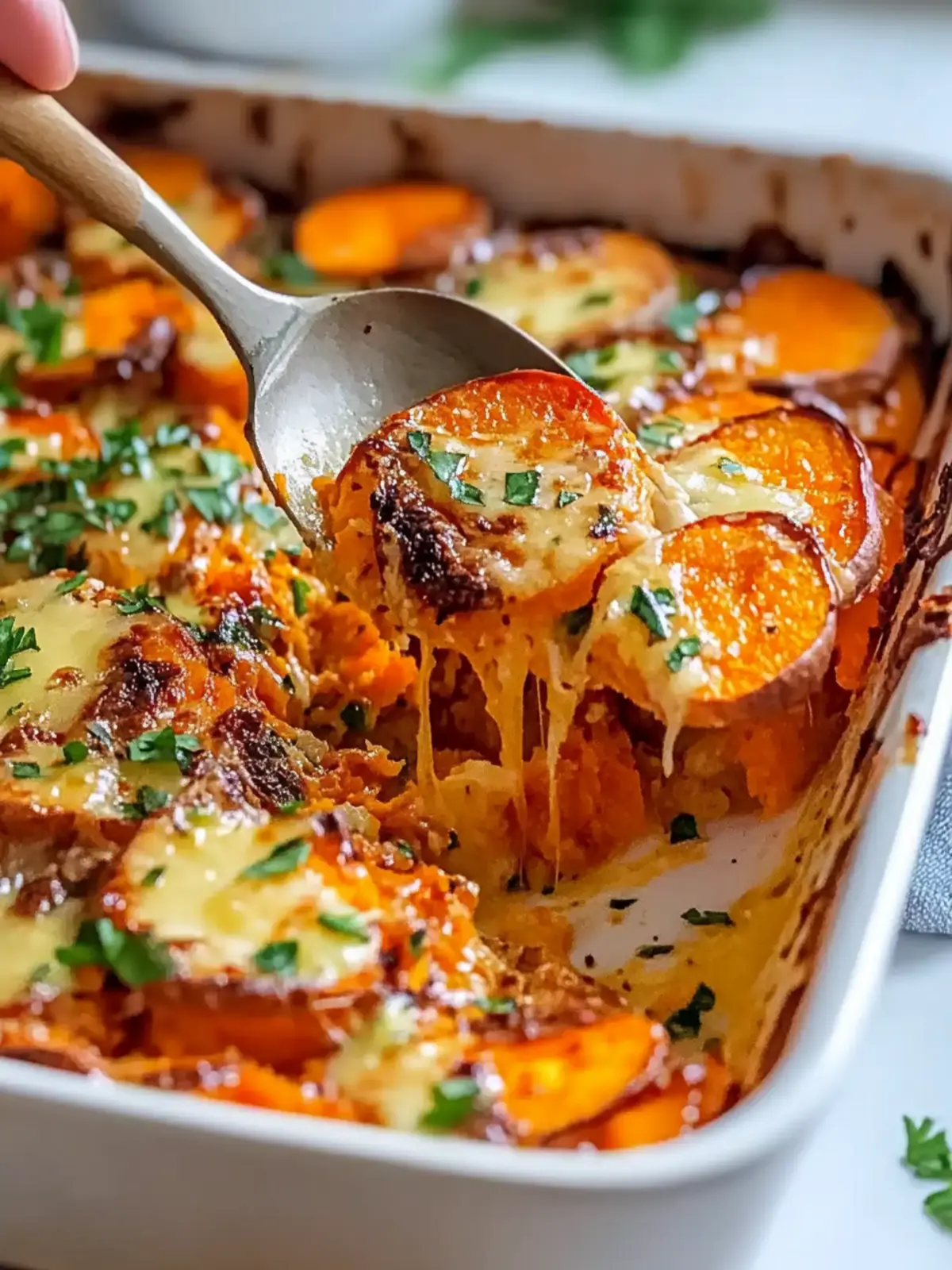 Garlic Butter Sweet Potato Bake: Comfort Food at Its Best 4 Garlic Butter Sweet Potato Bake