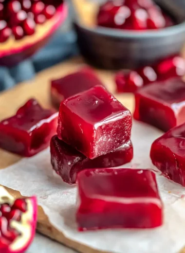 Pomegranate Caramels