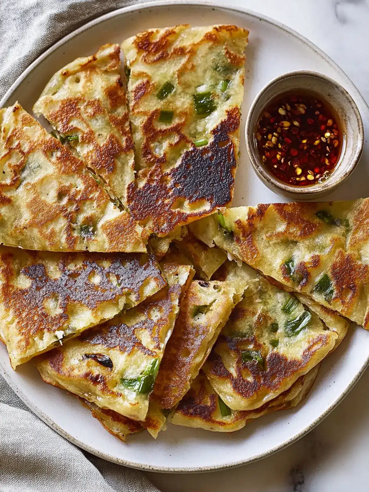 Extra-Flaky Scallion Pancakes
