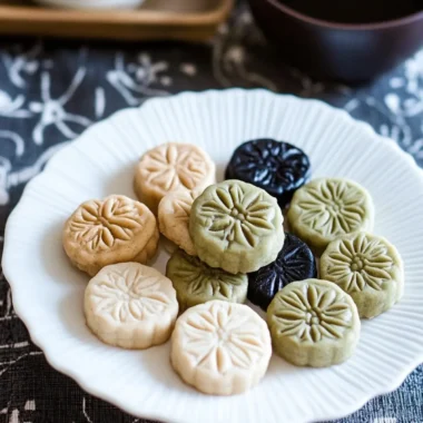 Korean Tea Cookies (Dasik)