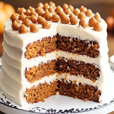 Irresistible Pumpkin Spice Cake with Cream Cheese Frosting 9 Pumpkin Spice Cake