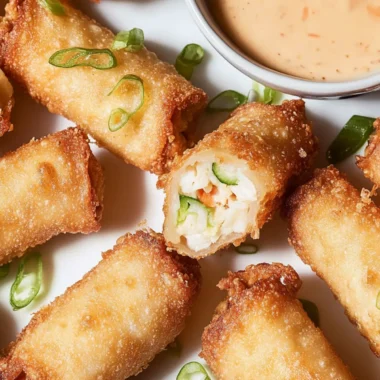 Crab Cake Egg Rolls