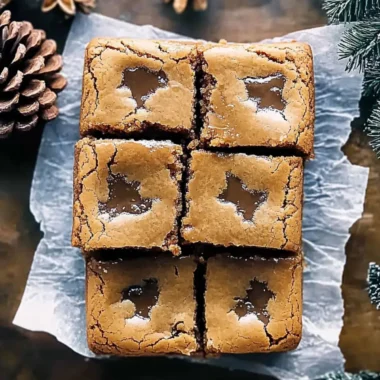 Irresistibly Chewy Brown Butter Gingerbread Cookie Bars 9 Brown Butter Gingerbread Cookie Bars