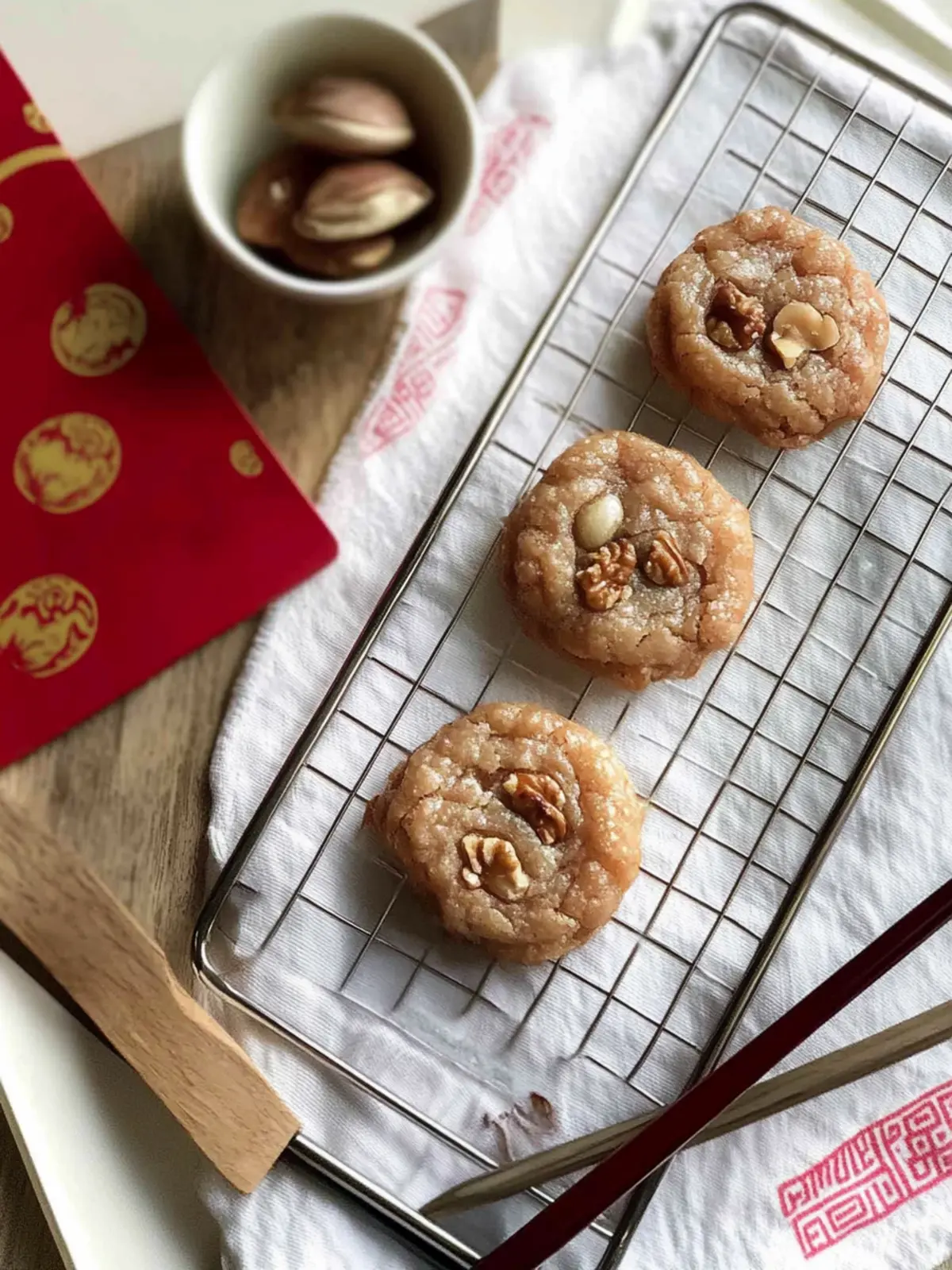 Chinese Walnut Cookies (Hup Toh Soh)