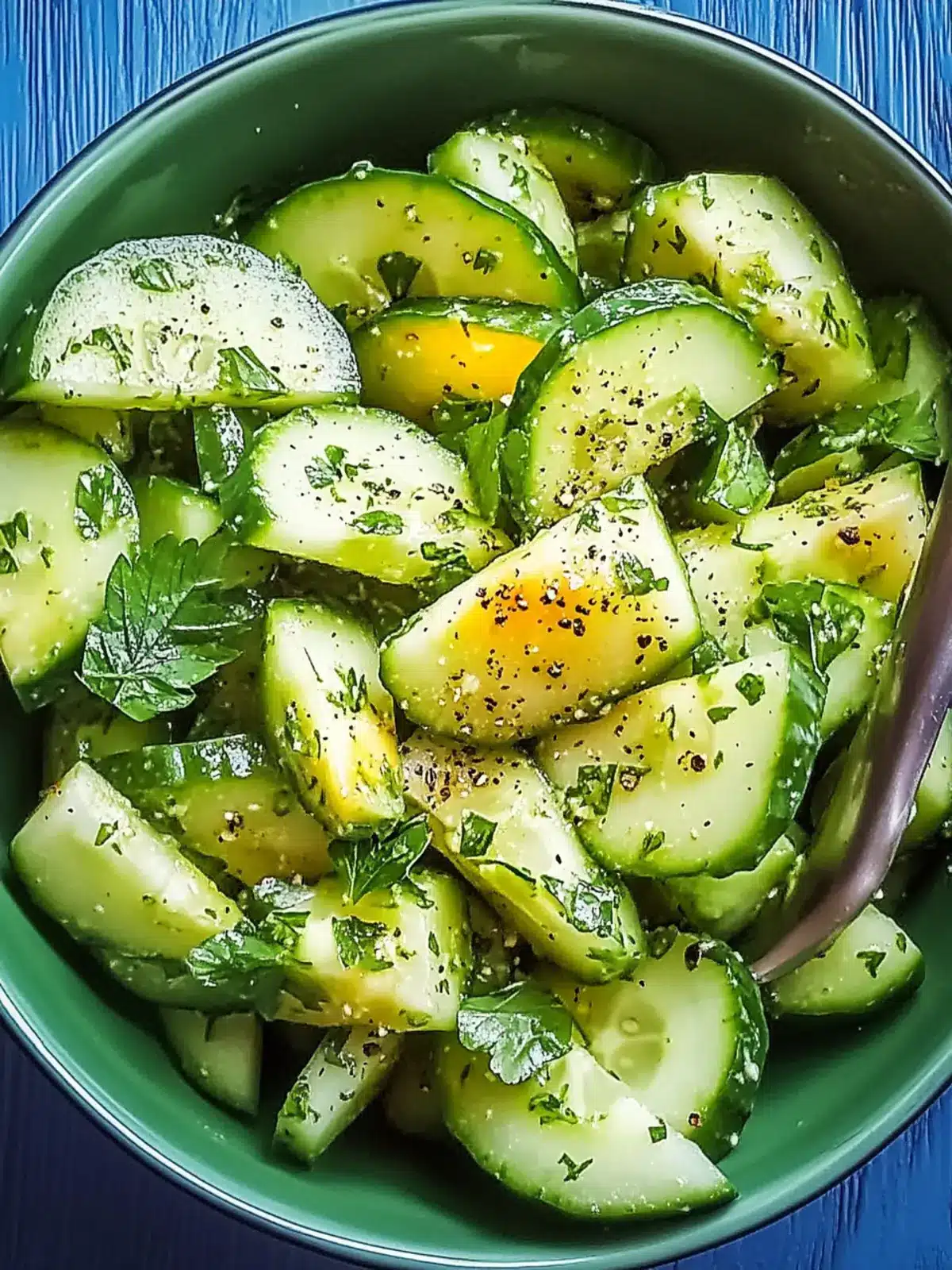 Avocado Cucumber Salad