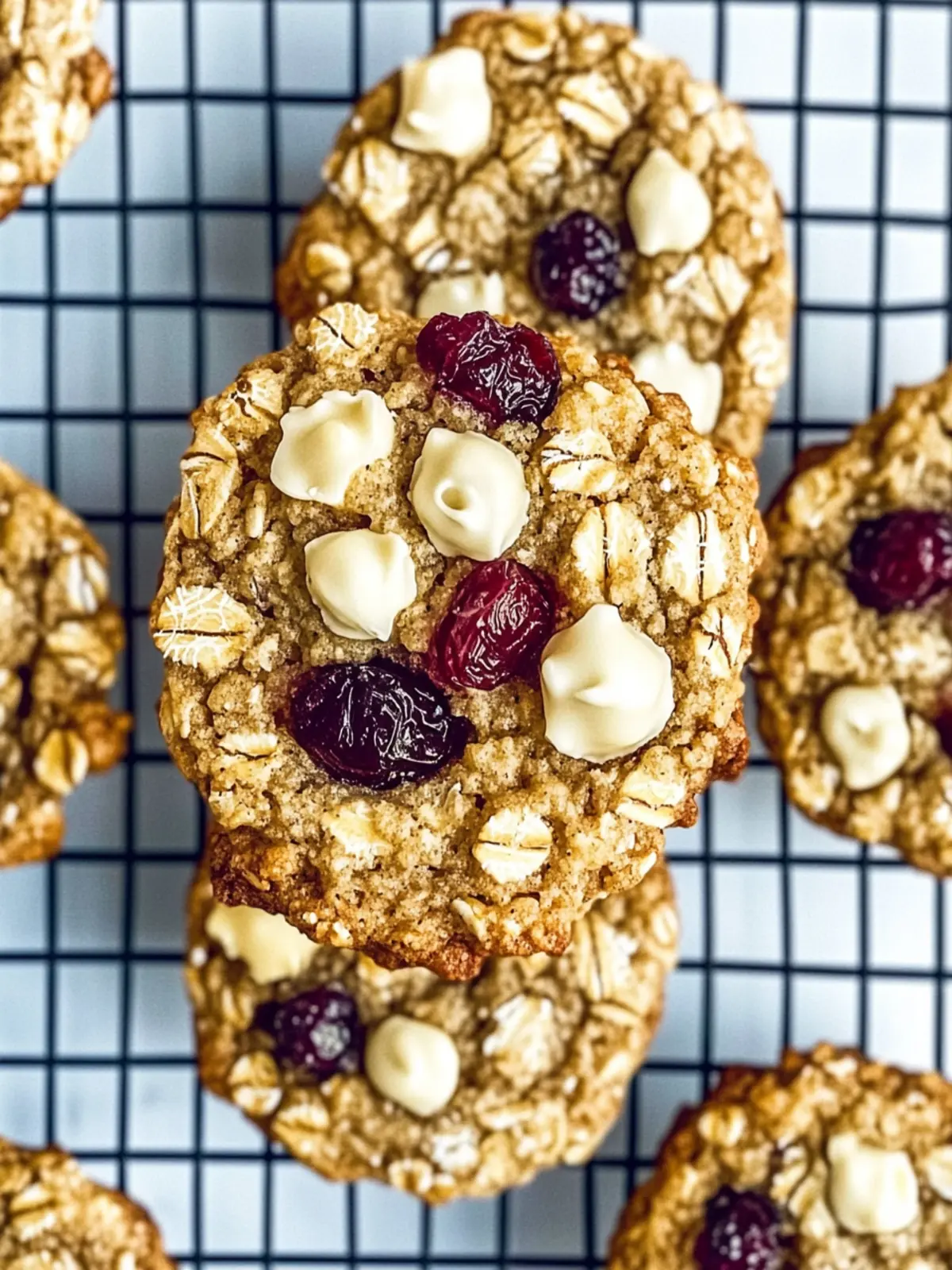 Delicious White Chocolate Cranberry Oatmeal Cookies to Savor 3 White Chocolate Cranberry Oatmeal Cookies