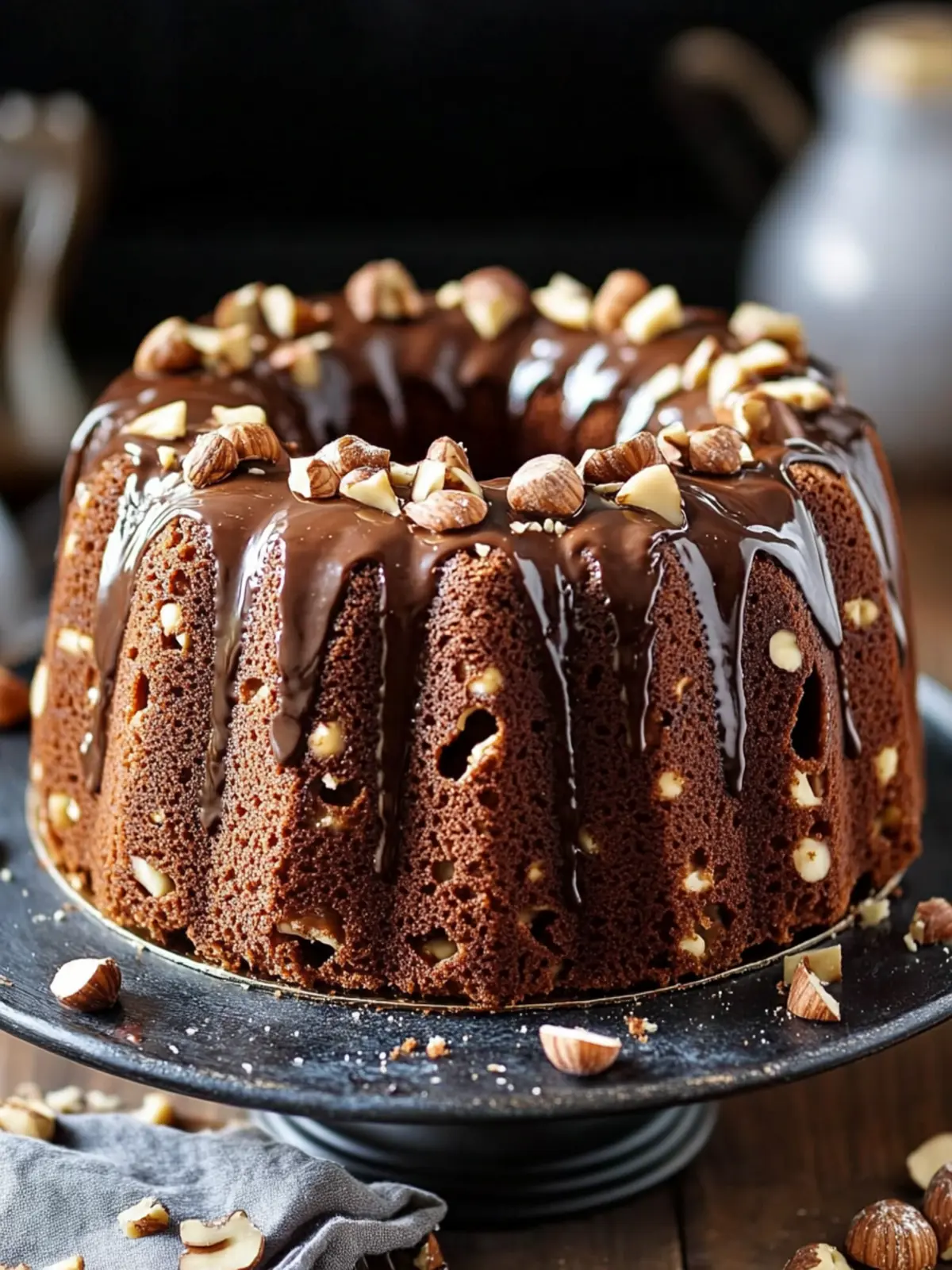Hazelnut Bundt Cake