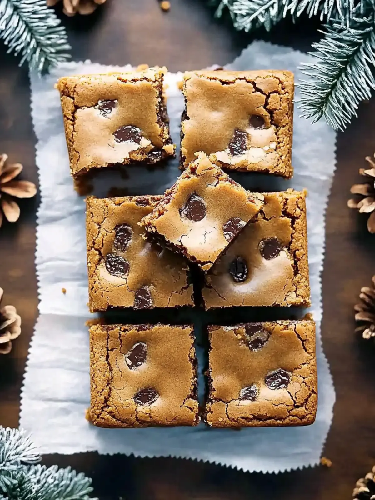 Irresistibly Chewy Brown Butter Gingerbread Cookie Bars 3 Brown Butter Gingerbread Cookie Bars