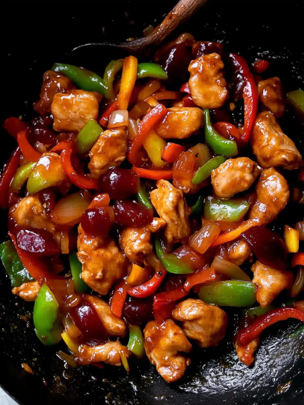 Chinese Plum Chicken Stir Fry