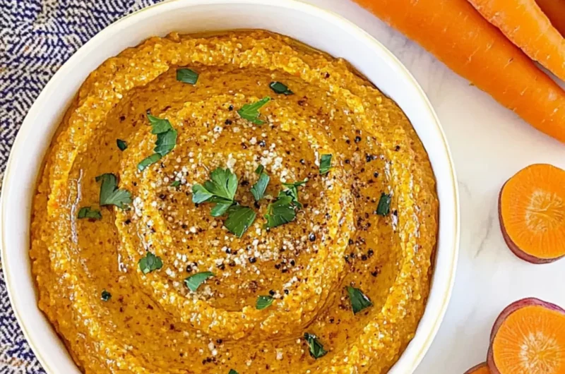 Easy Smoky Carrot Dip