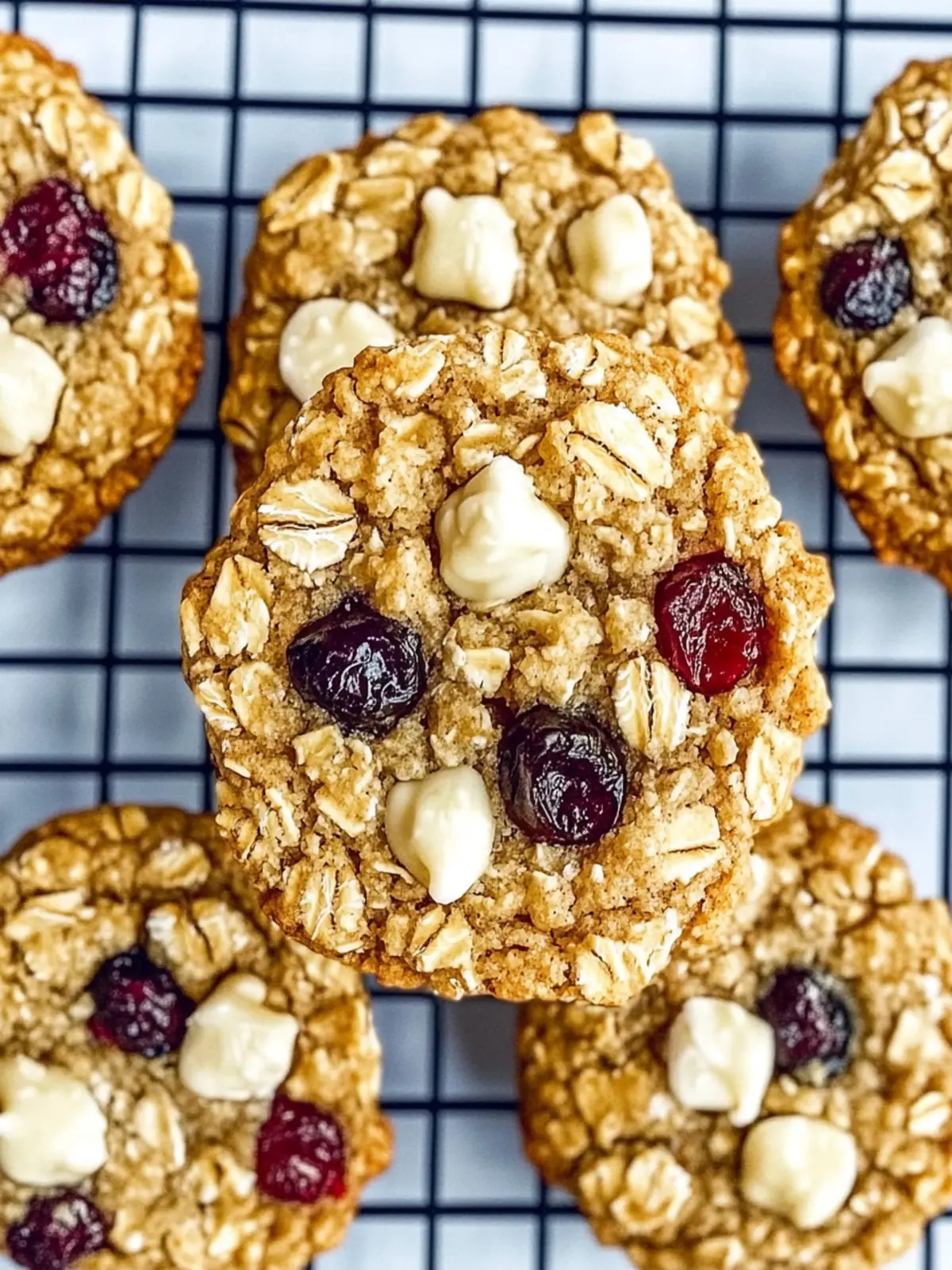 Delicious White Chocolate Cranberry Oatmeal Cookies to Savor 4 White Chocolate Cranberry Oatmeal Cookies