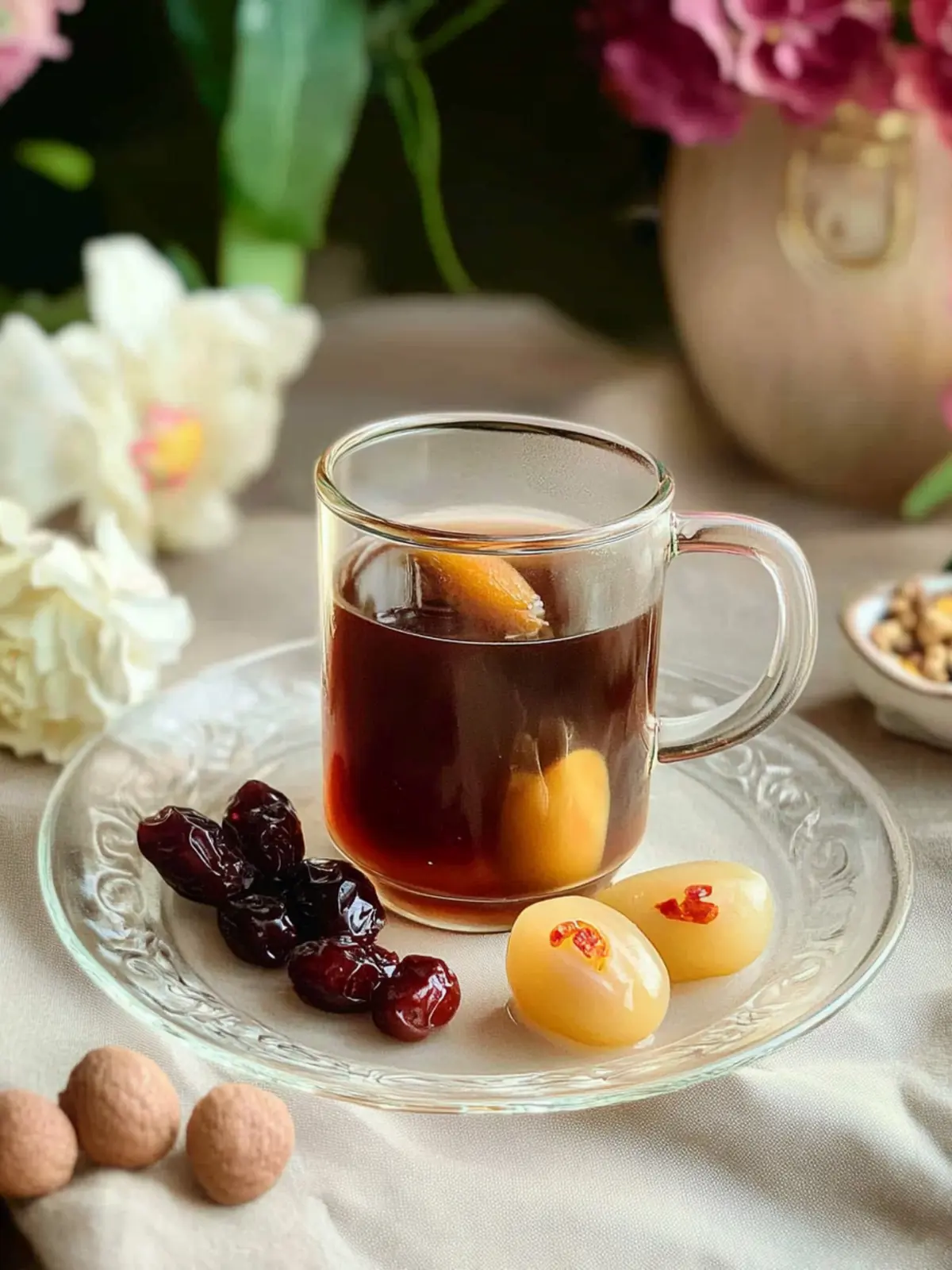 Longan Tea with Red Dates