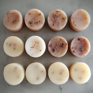 DIY Exfoliating Sugar Scrub Bars