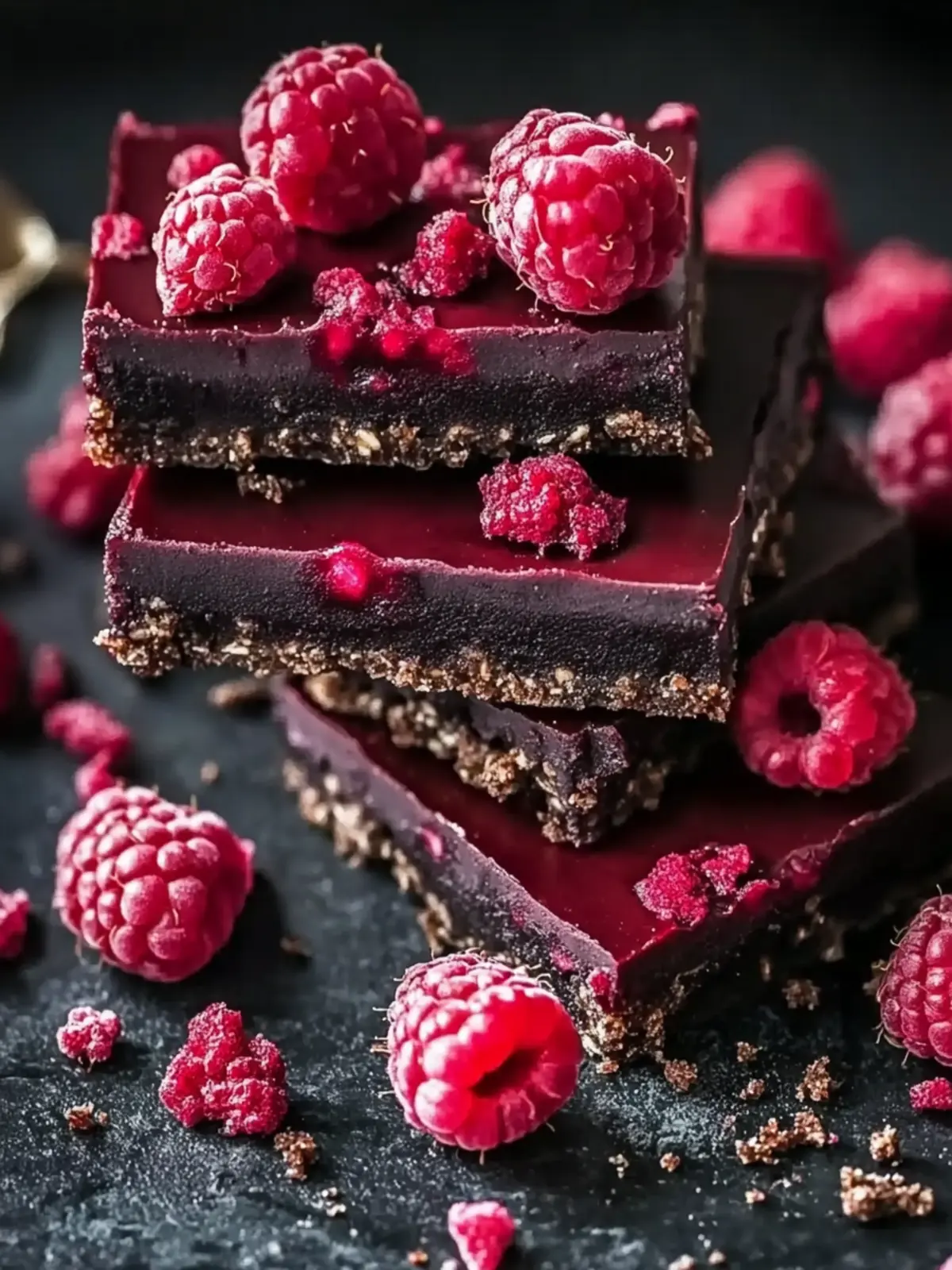 Dark Raspberry Bars