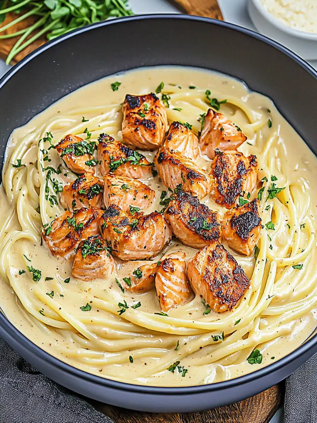 Creamy Salmon Pasta