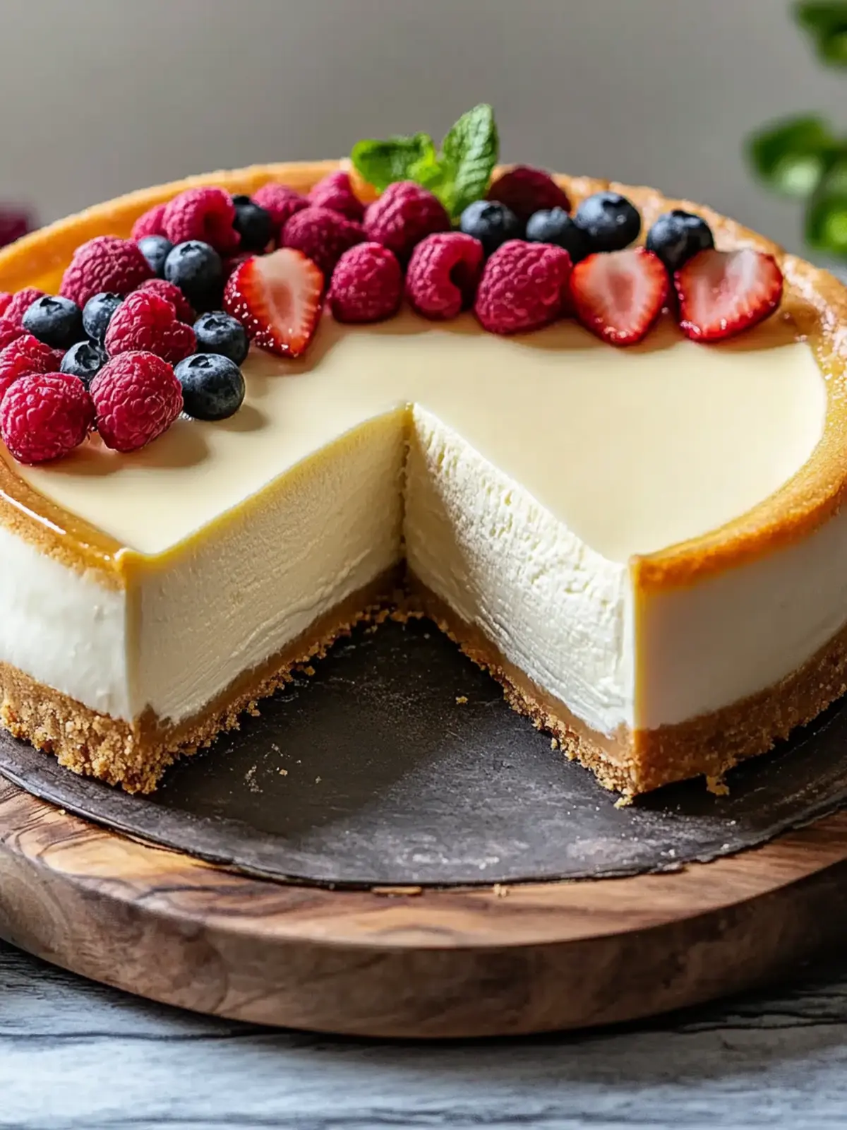 New York-Style Cheesecake