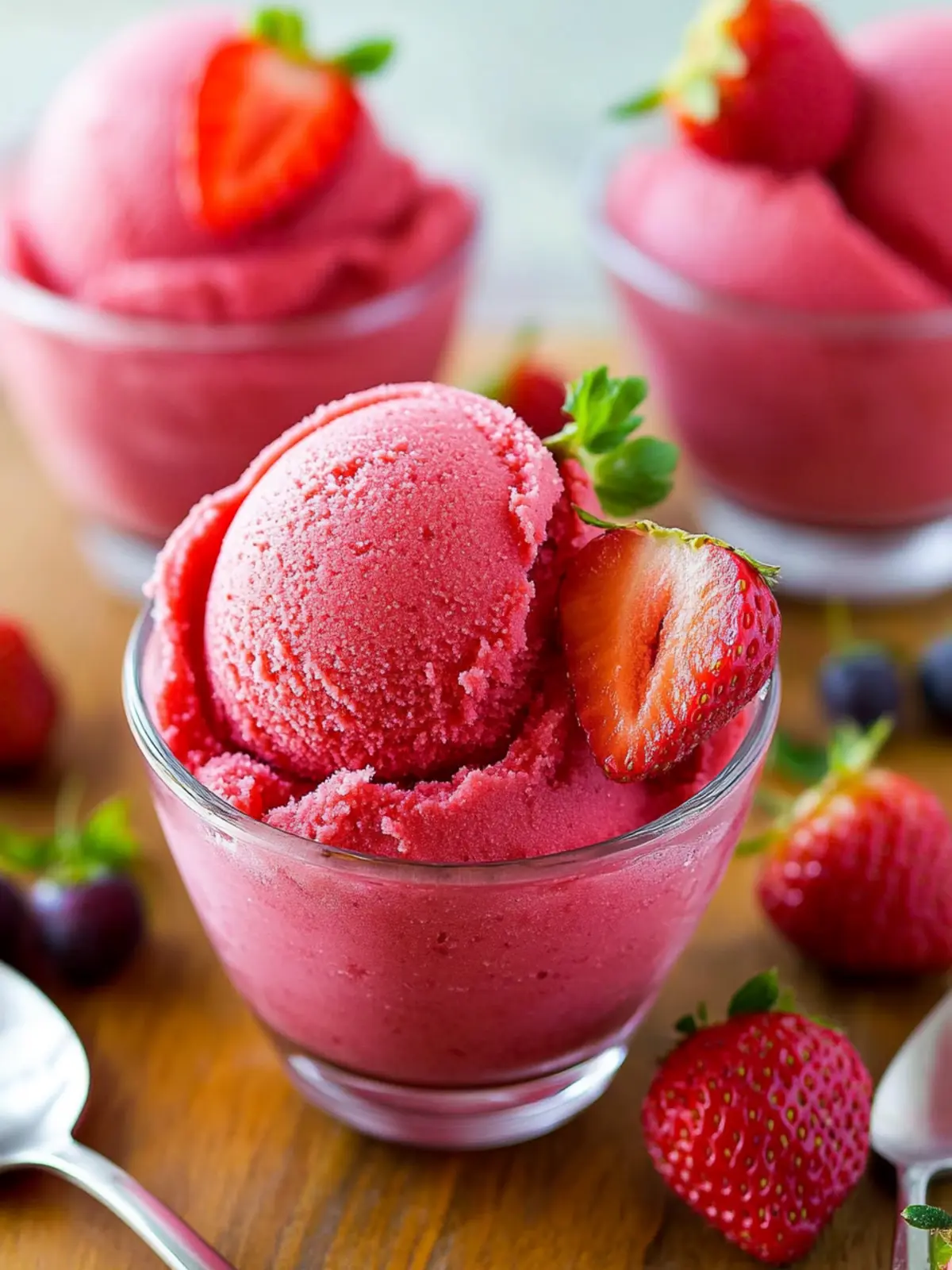 Strawberry Sorbet